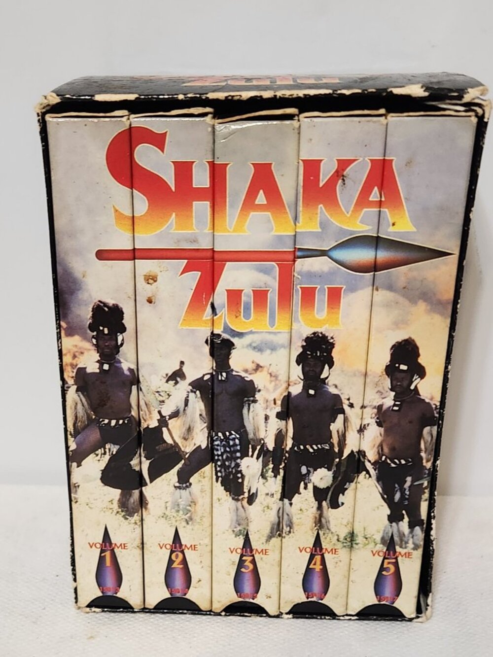 Shaka Zulu VHS Box Set (5 tapes)
